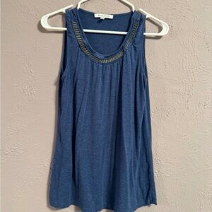 Rose & Olive beaded tank